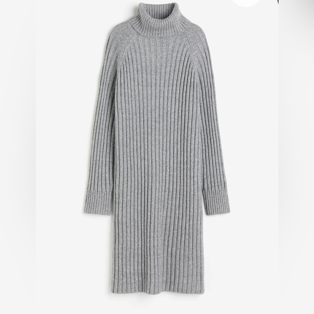 H& M turtleneck Sweaterdress